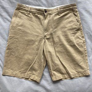 MENS Dockers Chino shorts Beige 32” Straight fit 5 pocket